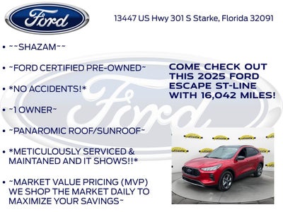 2025 Ford Escape ST-Line