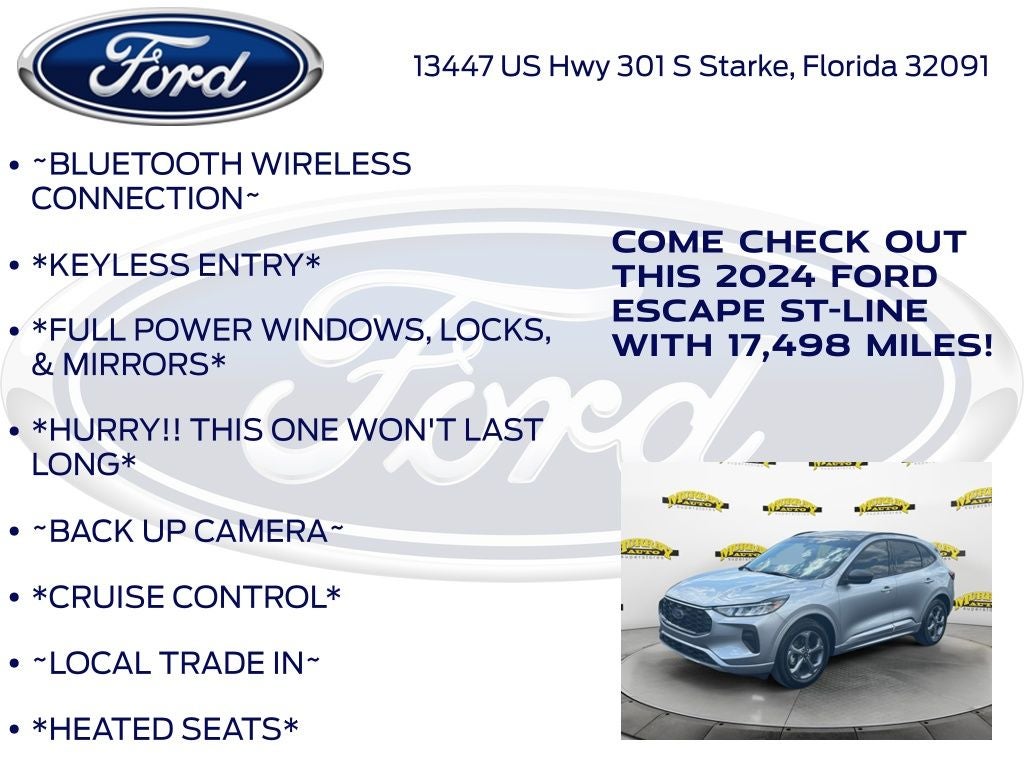 2024 Ford Escape ST-Line