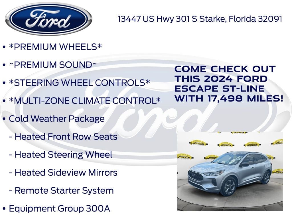 2024 Ford Escape ST-Line
