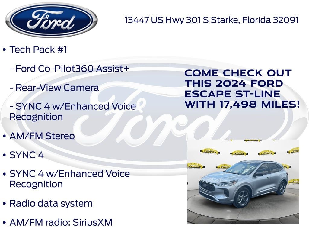 2024 Ford Escape ST-Line