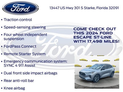 2024 Ford Escape ST-Line