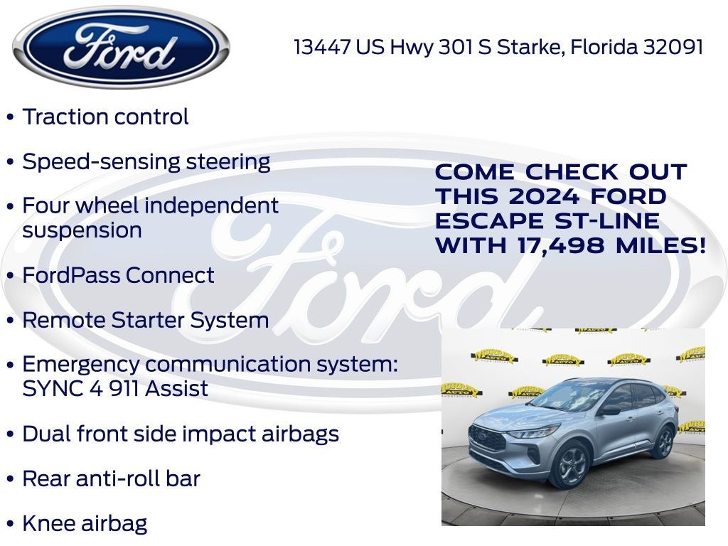 2024 Ford Escape ST-Line