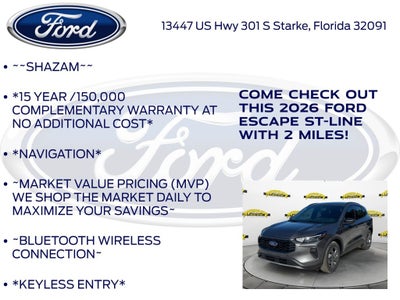 2026 Ford Escape ST-Line 300A