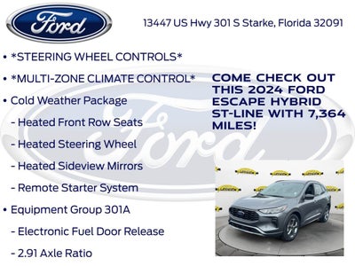 2024 Ford Escape Hybrid ST-Line