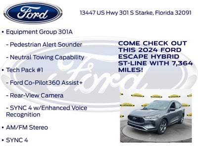 2024 Ford Escape Hybrid ST-Line