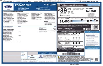2024 Ford Escape Hybrid ST-Line
