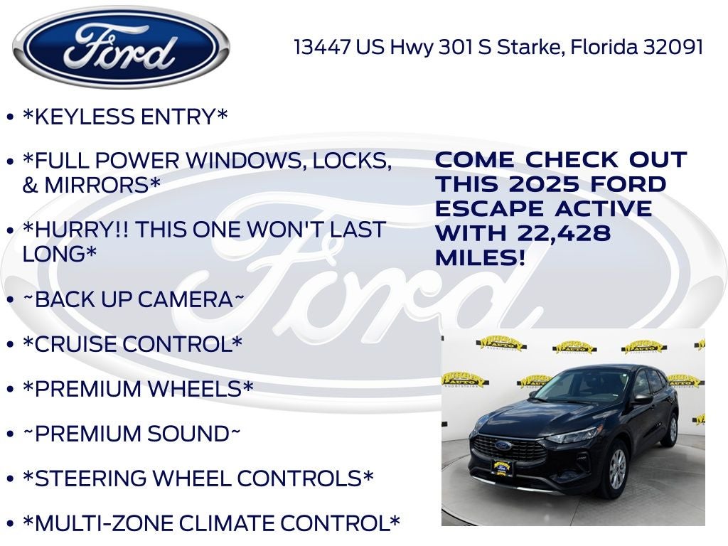 2025 Ford Escape Active