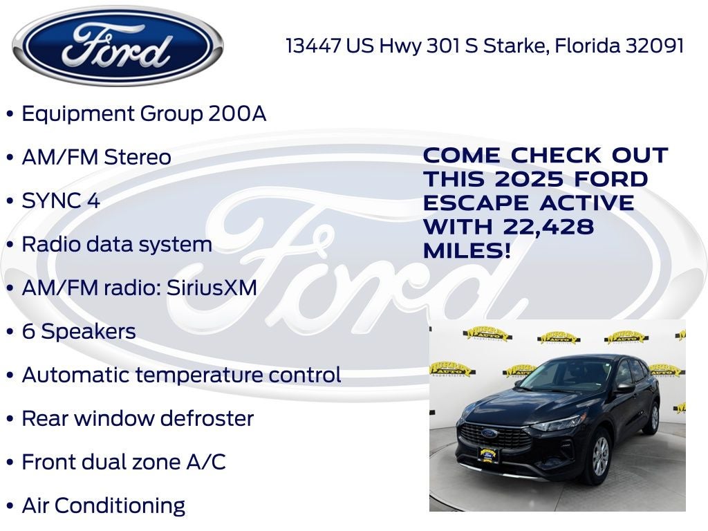 2025 Ford Escape Active
