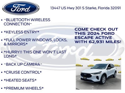 2024 Ford Escape Active