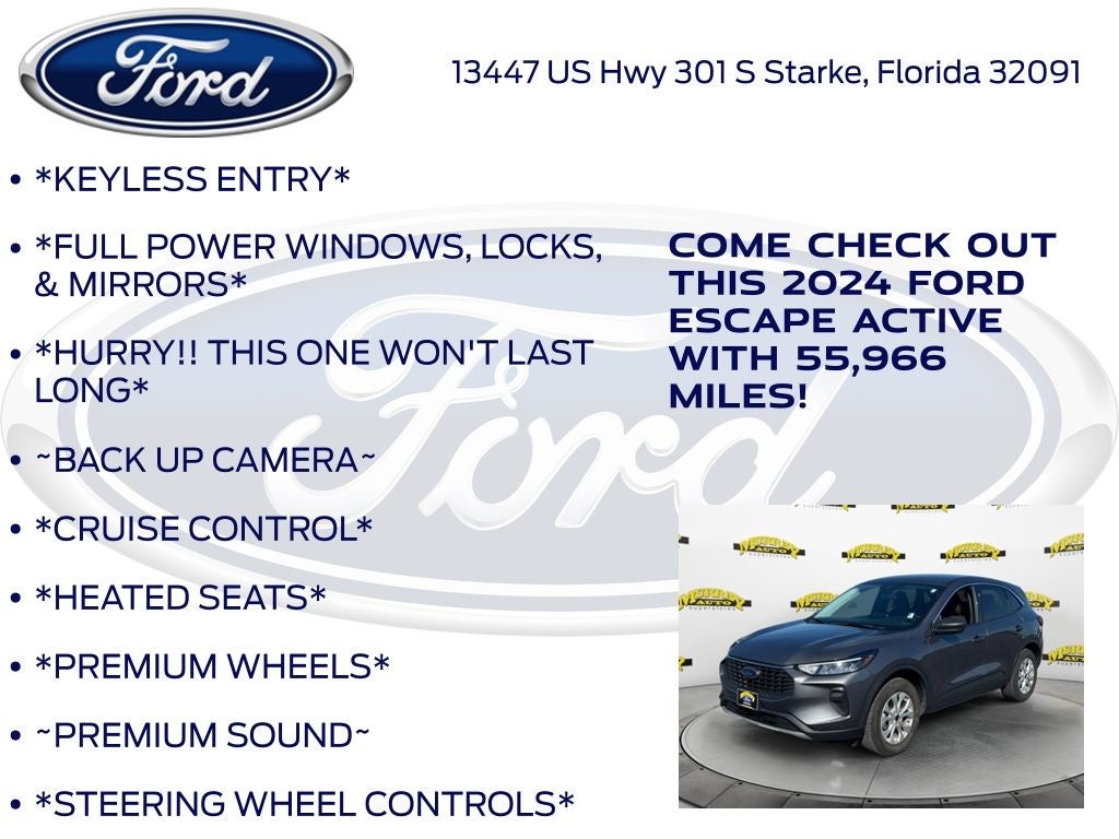 2024 Ford Escape Active