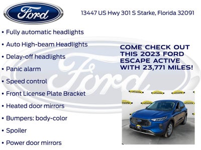 2023 Ford Escape Active