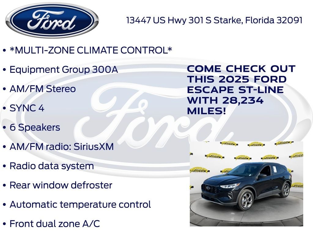 2025 Ford Escape ST-Line
