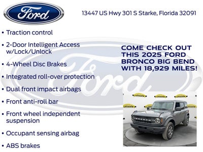 2025 Ford Bronco Big Bend