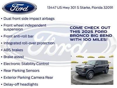 2025 Ford Bronco Big Bend 222A