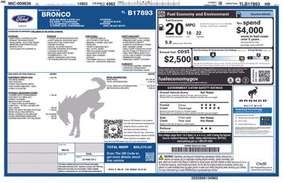 2026 Ford Bronco Big Bend 222A