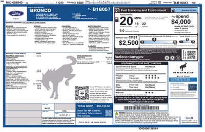2026 Ford Bronco Big Bend 222A