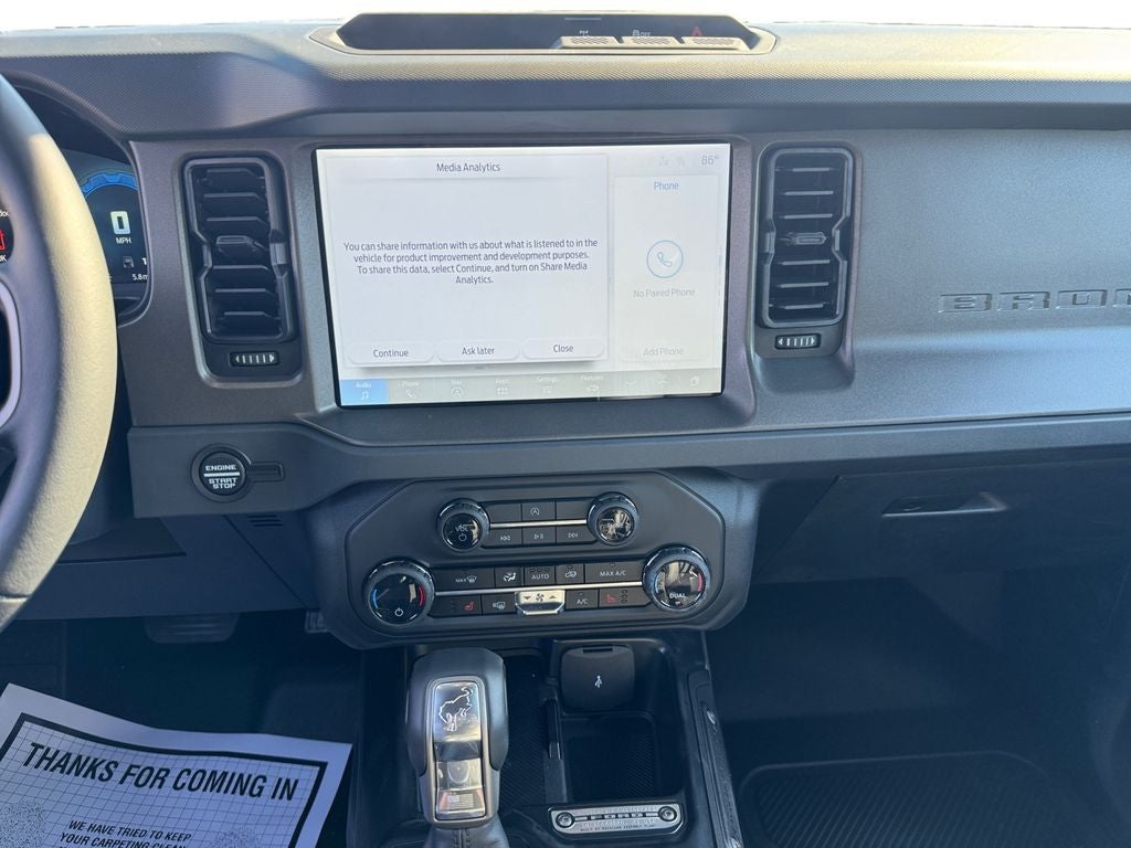 2025 Ford Bronco Big Bend 222A