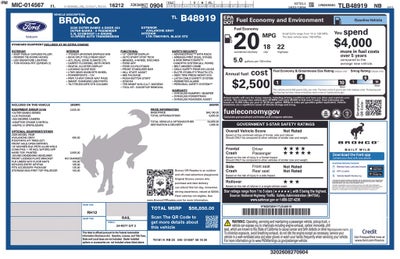 2026 Ford Bronco Outer Banks 314A
