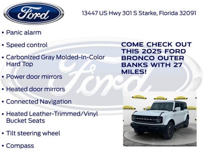 2025 Ford Bronco Outer Banks 312A