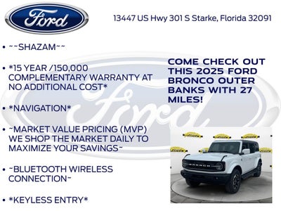 2025 Ford Bronco Outer Banks 312A