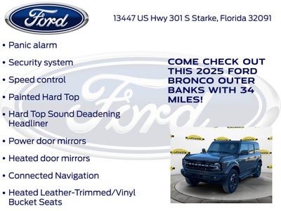 2025 Ford Bronco Outer Banks 312A