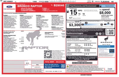 2026 Ford Bronco Raptor 374A