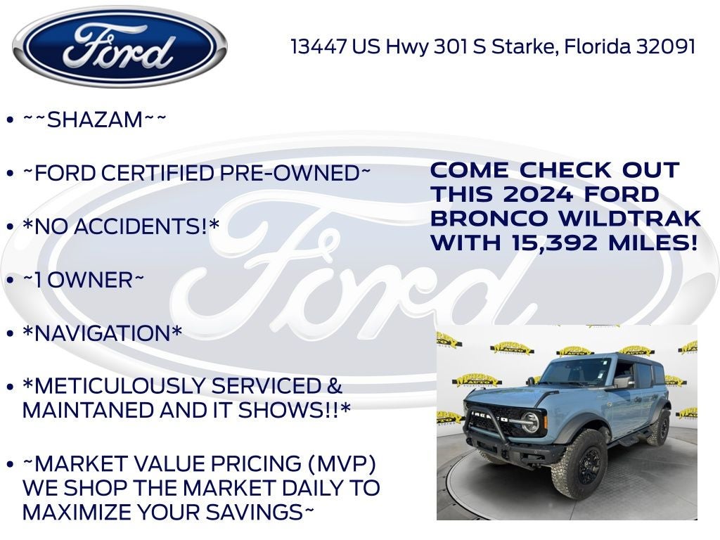 2024 Ford Bronco Wildtrak