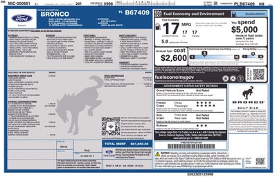 2023 Ford Bronco Badlands