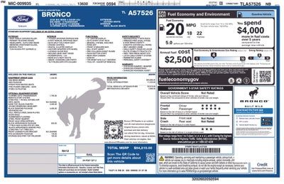 2026 Ford Bronco Big Bend 222A