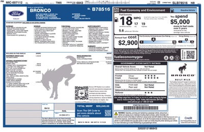 2025 Ford Bronco Big Bend 222A