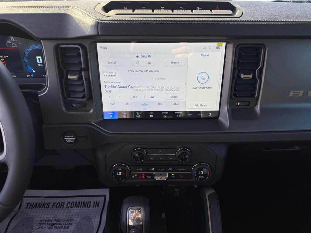 2025 Ford Bronco Badlands 332A