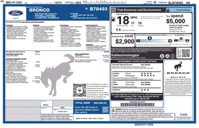 2025 Ford Bronco Badlands 332A