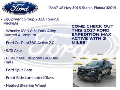 2027 Ford Expedition Max Active 202A