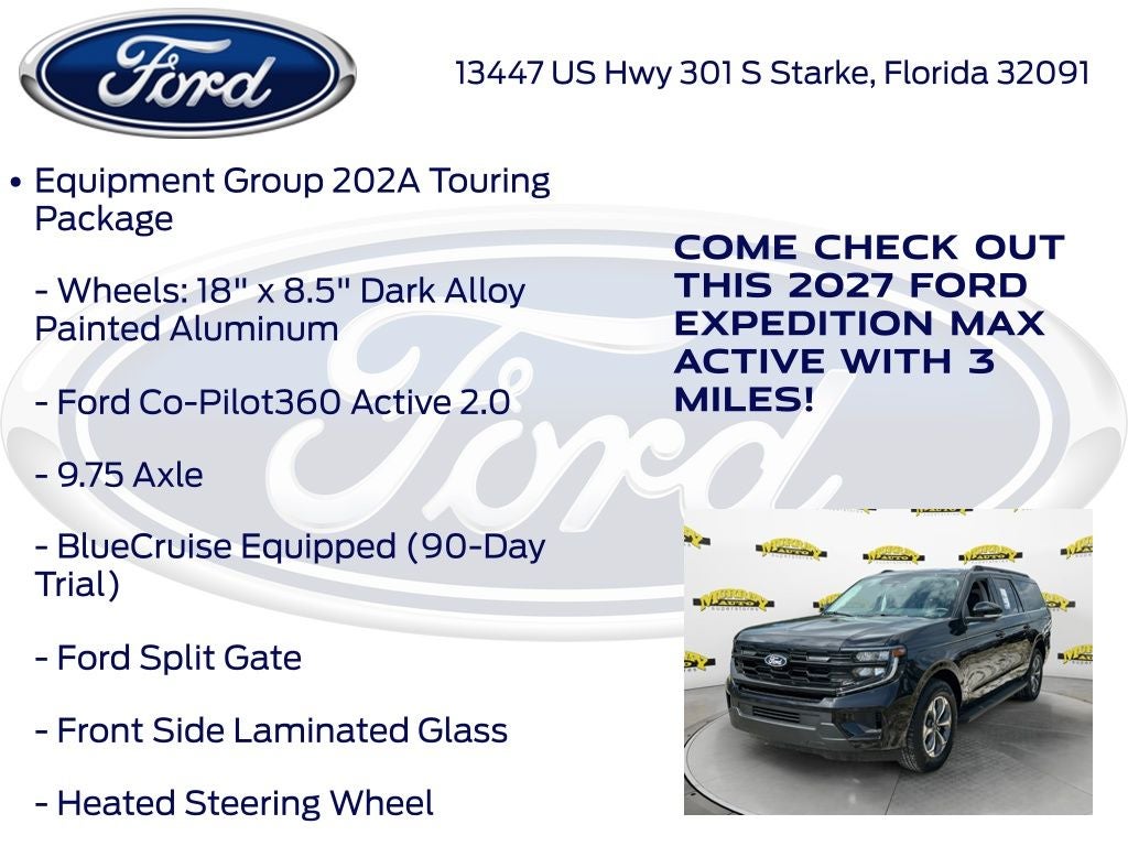 2027 Ford Expedition Max Active 202A