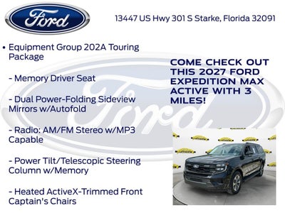2027 Ford Expedition Max Active 202A