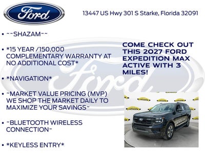 2027 Ford Expedition Max Active 202A