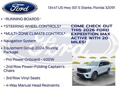 2026 Ford Expedition Max Active 202A