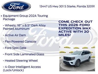2026 Ford Expedition Max Active 202A