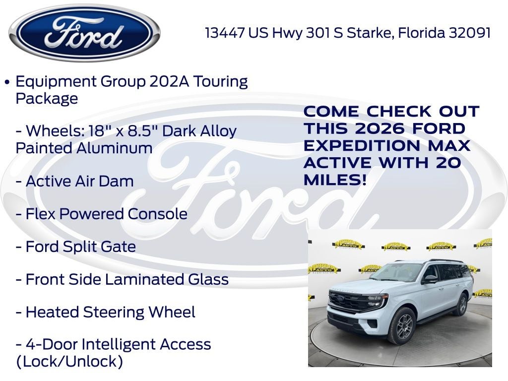 2026 Ford Expedition Max Active 202A