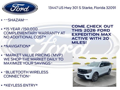 2026 Ford Expedition Max Active 202A