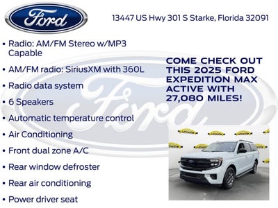2025 Ford Expedition Max Active