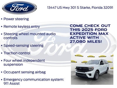 2025 Ford Expedition Max Active