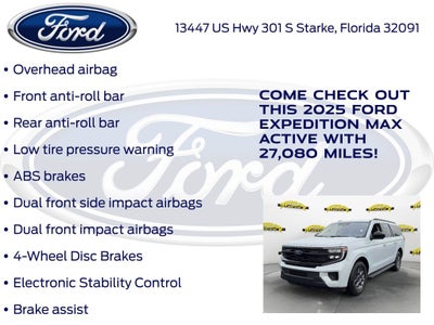 2025 Ford Expedition Max Active