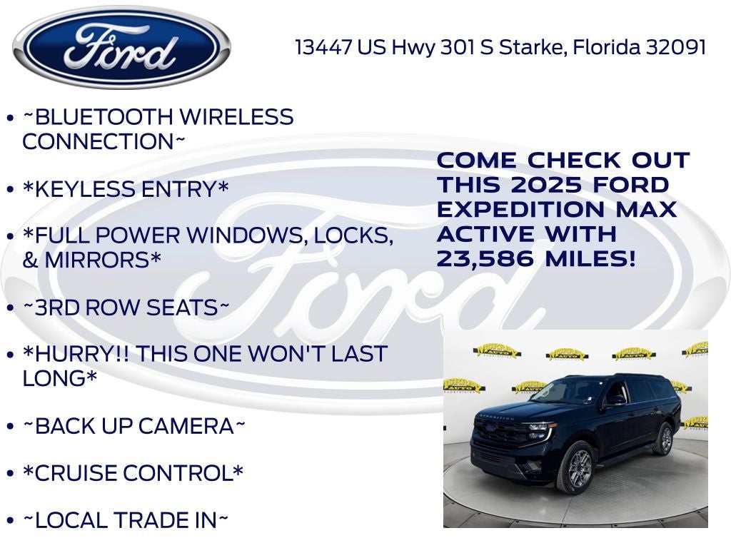 2025 Ford Expedition Max Active
