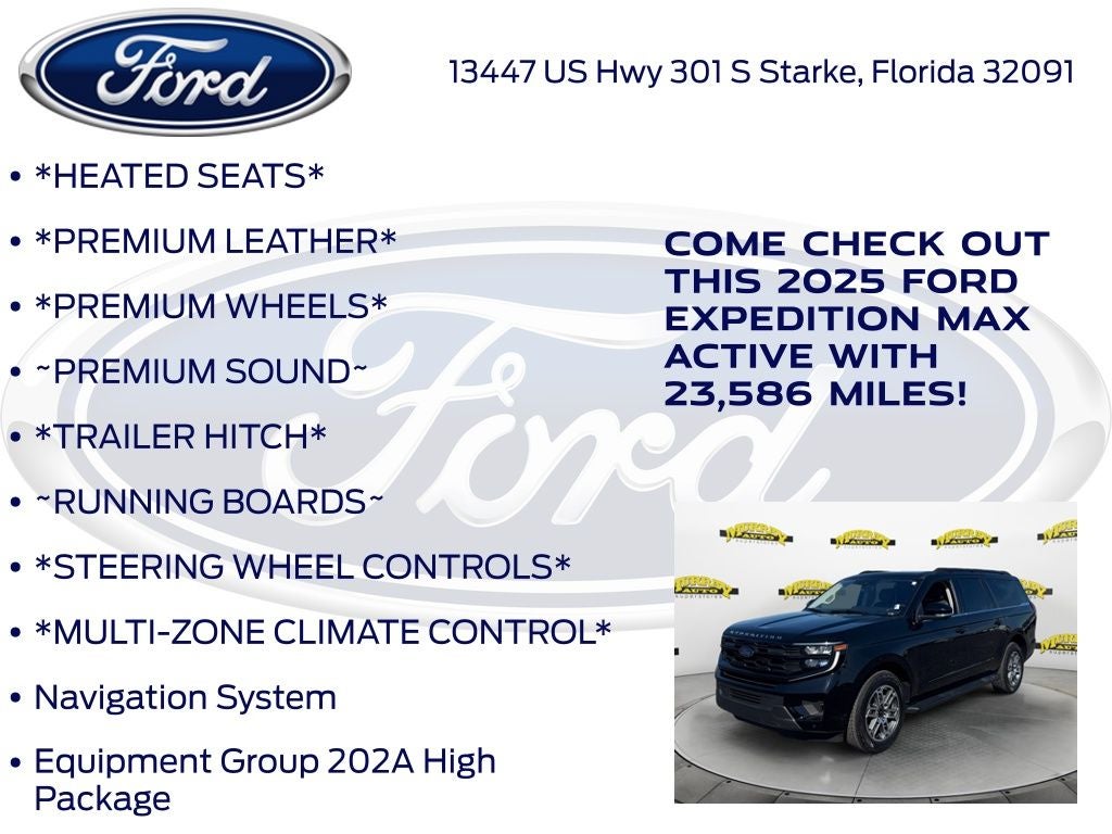 2025 Ford Expedition Max Active