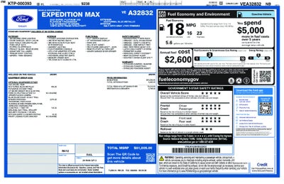2027 Ford Expedition Max Platinum 600A