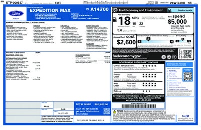 2027 Ford Expedition Max Platinum 600A