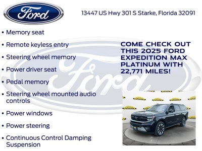 2025 Ford Expedition Max Platinum