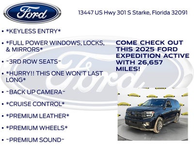 2025 Ford Expedition Active