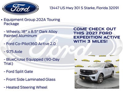 2027 Ford Expedition Active 202A